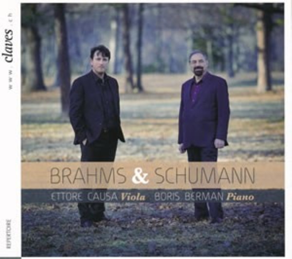 Brahms / Schumann - Transcriptions for Viola & Piano | Claves 501511