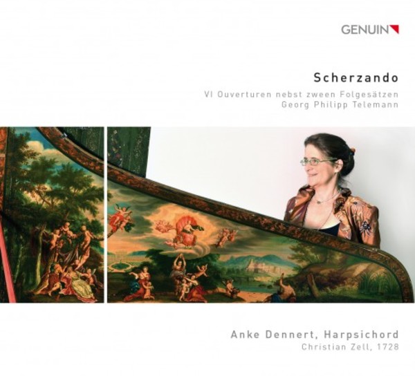 Scherzando: 6 Overtures for keyboard by Telemann | Genuin GEN16411