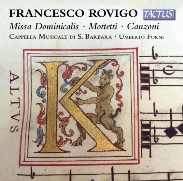Francesco Rovigo - Missa Dominicalis, Motets, Canzoni | Tactus TC541801