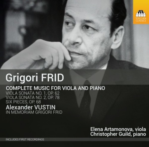 Grigory Frid - Complete Music for Viola and Piano | Toccata Classics TOCC0330