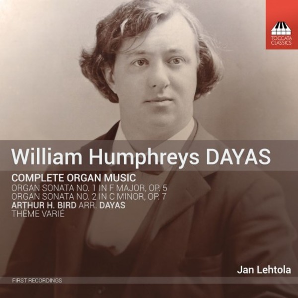 Dayas - Complete  Organ Music | Toccata Classics TOCC0285