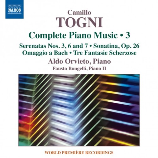 Togni - Complete Piano Music Vol.3 | Naxos 8573430