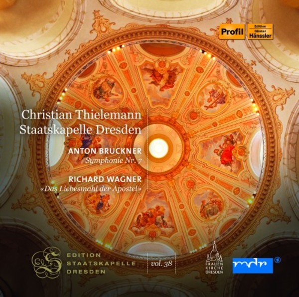 Bruckner - Symphony no.7; Wagner - Das Liebesmahl der Apostel | Haenssler Profil PH15013