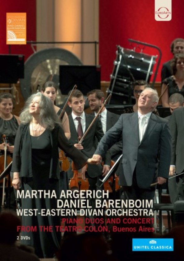 Martha Argerich & Daniel Barenboim: Piano Duos and Concert from the Teatro Colon (DVD) | Euroarts 2427281