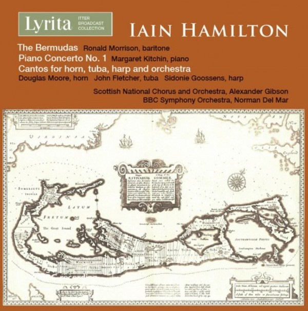 Iain Hamilton - The Bermudas, Piano Concerto no.1, Cantos | Lyrita REAM1126