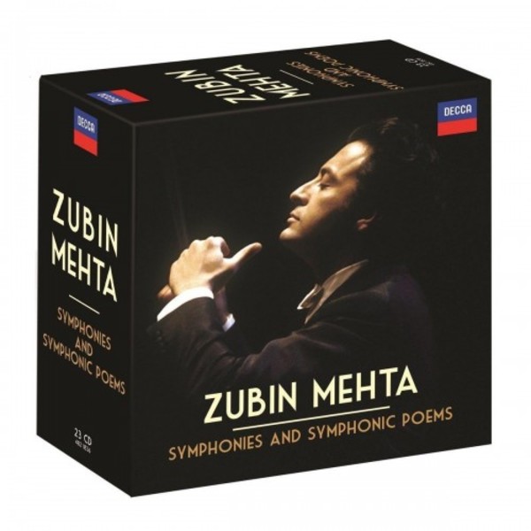 Zubin Mehta conducts Symphonies and Symphonic Poems | Decca 4821836