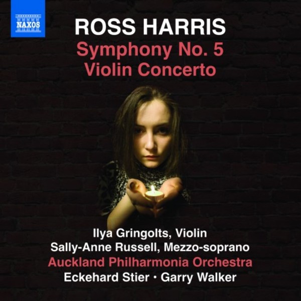 Ross Harris - Symphony no.5, Violin Concerto | Naxos 8573532