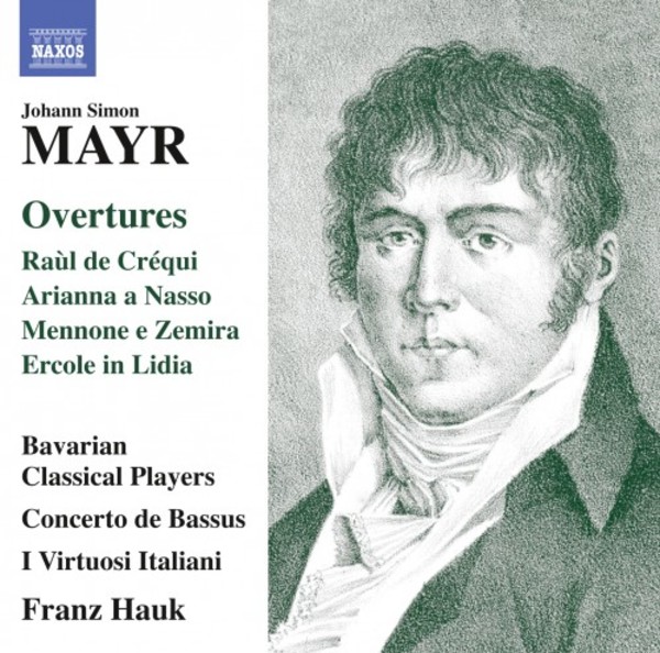 Simon Mayr - Overtures | Naxos 8573484