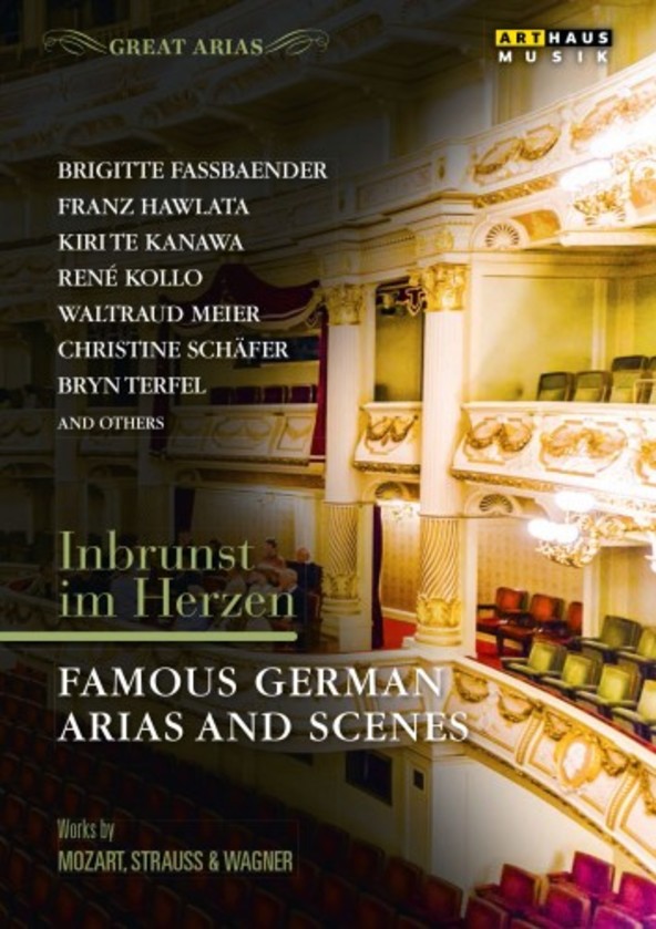 Inbrunst im Herzen: Famous German Arias & Scenes (DVD) | Arthaus 109244