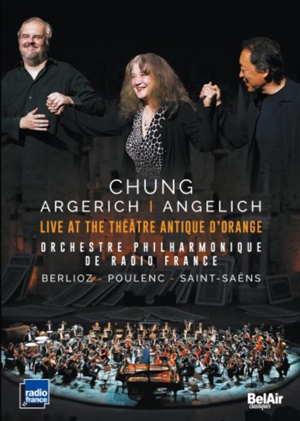 Chung, Argerich, Angelich: Live at the Theatre Antique dOrange (DVD) | Bel Air BAC132