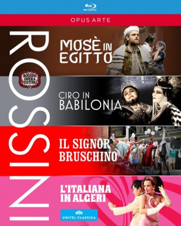 Rossini Festival Collection (Blu-ray) | Opus Arte OABD7214BD