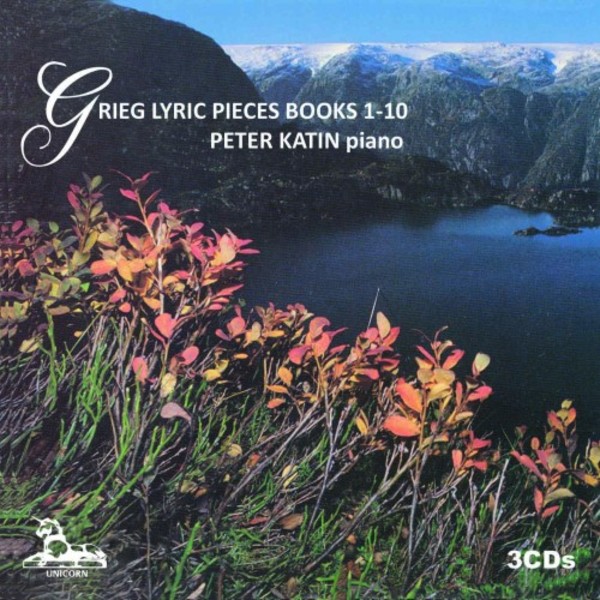 Grieg - Lyric Pieces Books 1-10 | Unicorn Kanchana UKCD20335