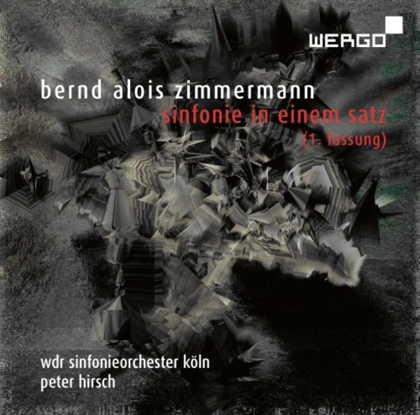 Zimmermann - Symphony in One Movement (first version)