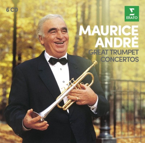 Maurice Andre plays Great Trumpet Concertos | Warner 9029597494