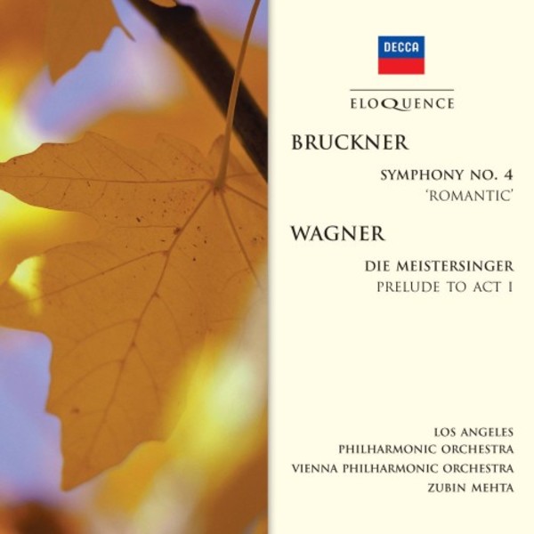 Bruckner - Symphony no.4; Wagner - Meistersinger Prelude | Australian Eloquence ELQ4613562
