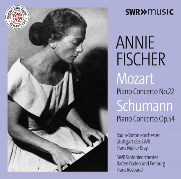 Annie Fischer plays Mozart & Schumann | SWR Classic SWR19025CD