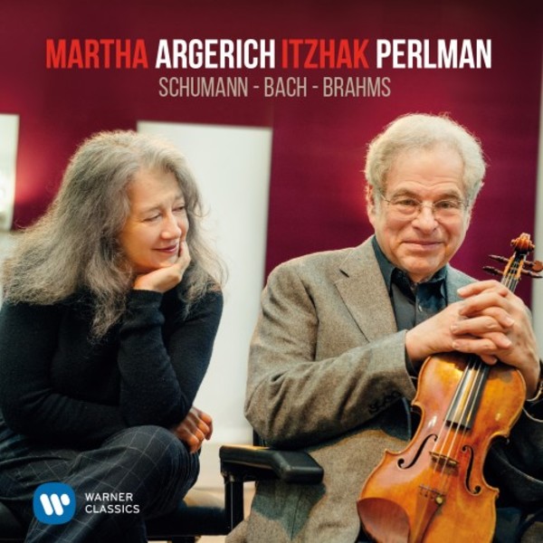 Martha Argerich & Itzhak Perlman play Schumann, Bach & Brahms | Warner 9029593789