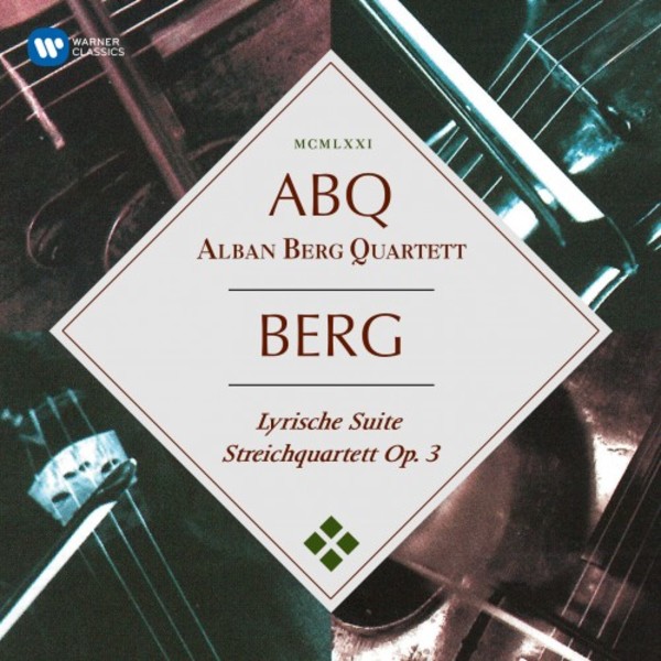 Berg - Lyric Suite, String Quartet op.3 | Warner - Original Jackets 9029592807