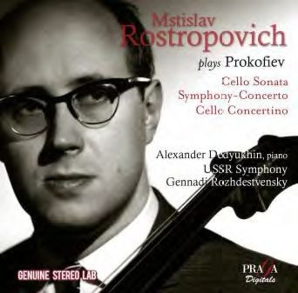 Rostropovich plays Prokofiev | Praga Digitals PRD250337