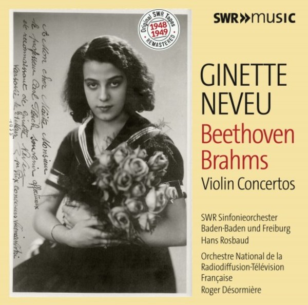 Beethoven & Brahms - Violin Concertos | SWR Classic SWR19018CD