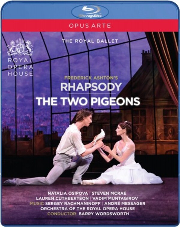 Ashton - Rhapsody, The Two Pigeons (Blu-ray) | Opus Arte OABD7180D