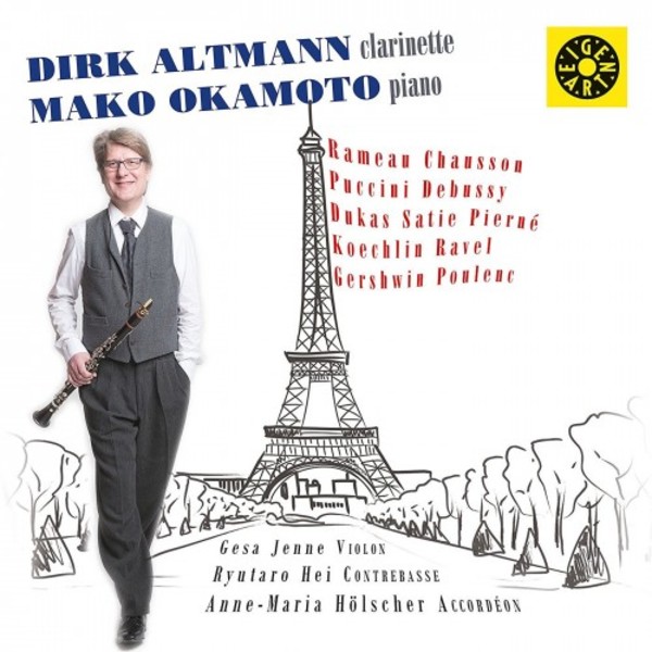 Dirk Altmann & Mako Okamoto play works by Rameau, Chausson, Puccini, Debussy | Eigen Art EIGEN052