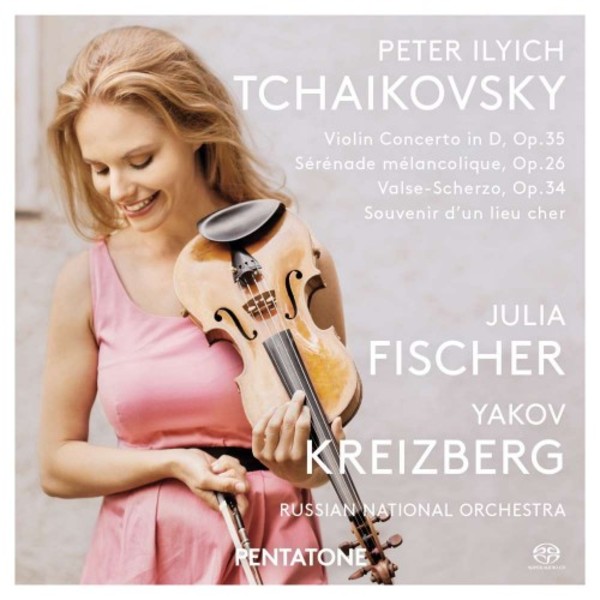 Tchaikovsky - Violin Concerto, Serenade melancolique, Valse-Scherzo, Souvenir dun lieu cher | Pentatone PTC5186610