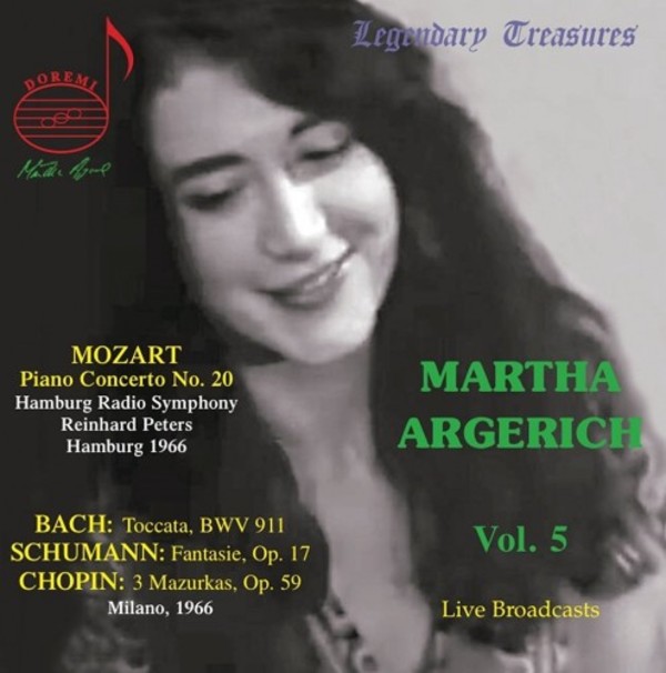 Martha Argerich Vol.5: Mozart, Bach, Schumann, Chopin | Doremi DHR8048