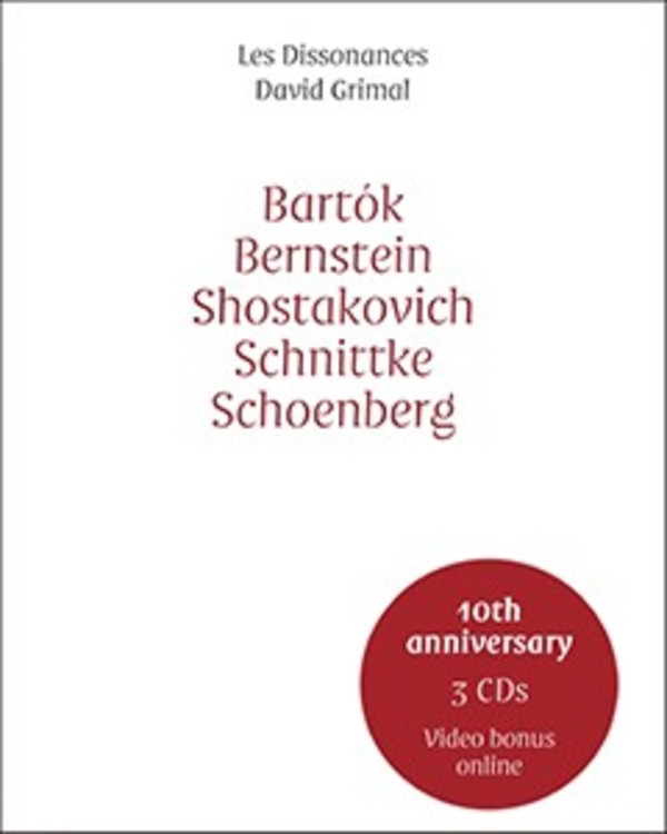Les Dissonances play Bartok, Bernstein, Shostakovich, Schnittke, Schoenberg | Les Dissonances LD008