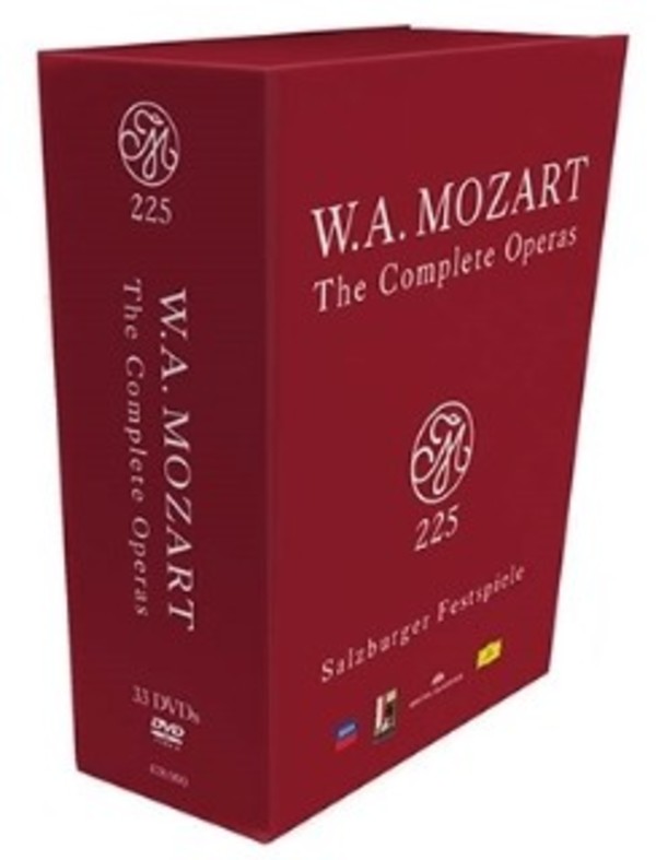 Mozart 225: The Complete Operas (DVD) | Deutsche Grammophon 0743902