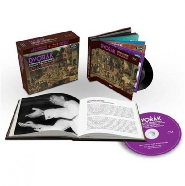 Dvorak - Symphonies, Symphonic Poems, Overtures, Requiem, etc. (CD + Blu-ray Audio) | Decca 4830744