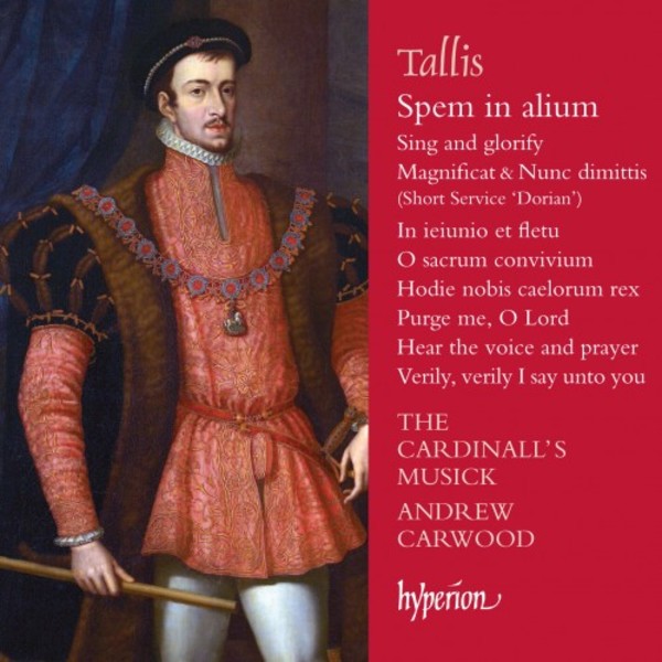 Tallis - Spem in alium & other sacred music | Hyperion CDA68156