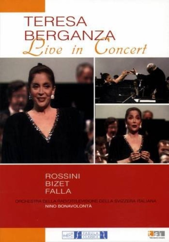 Teresa Berganza: Live in Concert (DVD) | Fabula Classica DVDFAB603