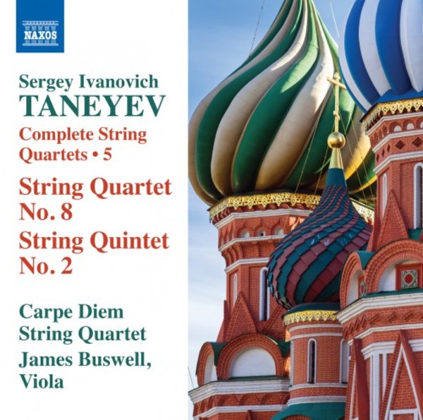 Taneyev - Complete String Quartets Vol.5