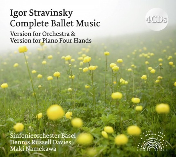 Stravinsky - Complete Ballet Music: Versions for Orchestra & and for Piano 4 Hands | Solo Musica SOB12