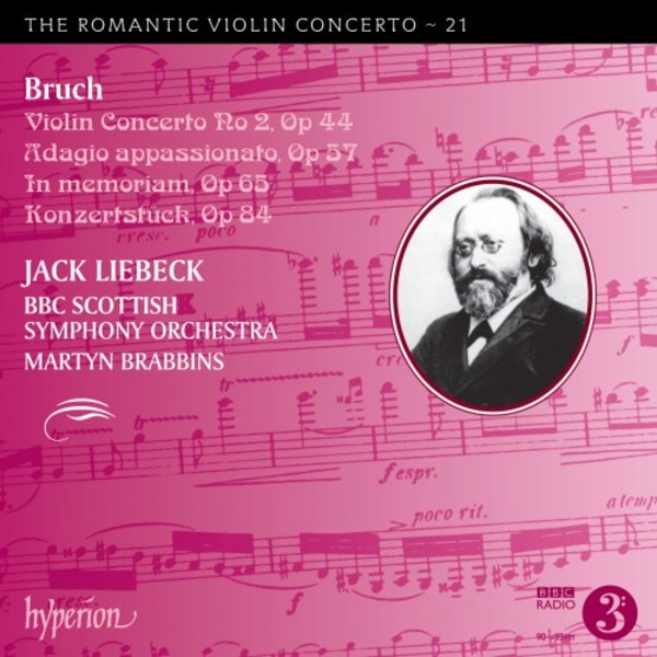 Bruch - Violin Concerto no.2, Konzertstuck, In memoriam, Adagio appassionato | Hyperion - Romantic Violin Concertos CDA68055