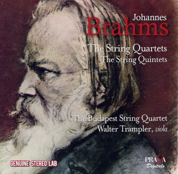Brahms - The String Quartets & String Quintets | Praga Digitals PRD250348