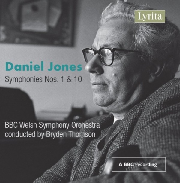 Daniel Jones - Symphonies 1 & 10 | Lyrita SRCD358