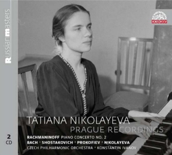 Tatiana Nikolayeva: Prague Recordings | Supraphon SU42162