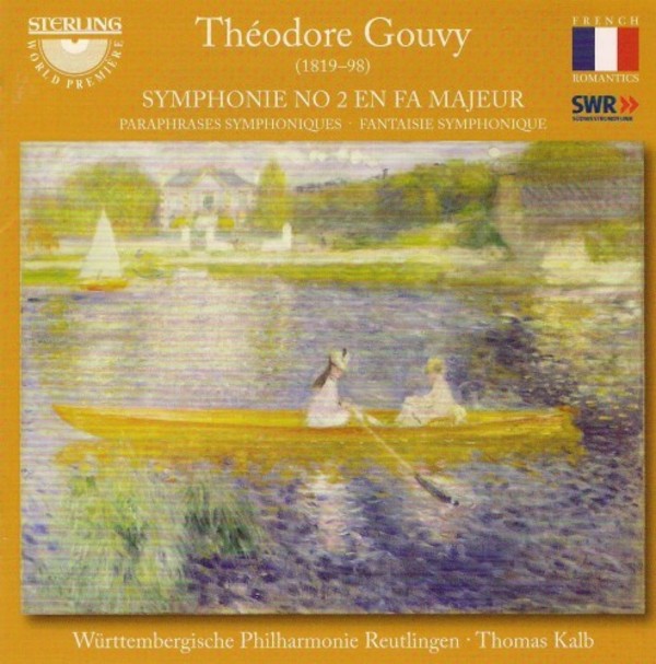 Gouvy - Symphony no.2, Paraphrases symphoniques, Fantaisie symphonique | Sterling CDS1087