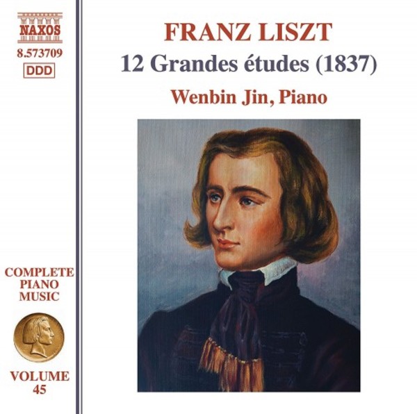 Liszt - Complete Piano Music Vol.45: 12 Grandes Etudes | Naxos 8573709