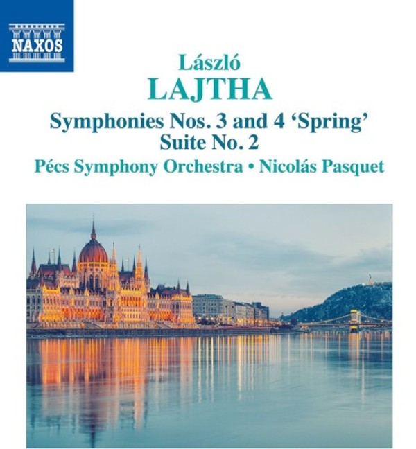 Lajtha - Symphonies 3 & 4, Suite no.2 | Naxos 8573645