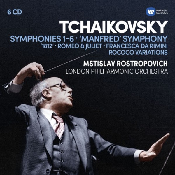 Tchaikovsky - Symphonies 1-6, Manfred Symphony, Overtures, Rococo Variations | Warner 9029586924
