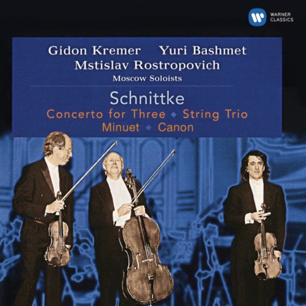 Schnittke - Concerto for Three, String Trio, Minuet, Canon | Warner 9029589224