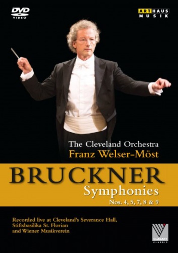 Bruckner - Symphonies 4, 5, 7, 8 & 9 (DVD) | Arthaus 109313
