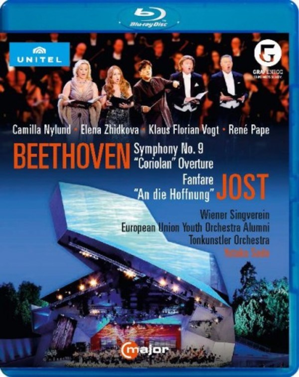 Beethoven - Symphony no.9; Jost - An die Hoffnung (Blu-ray) | C Major Entertainment 740304