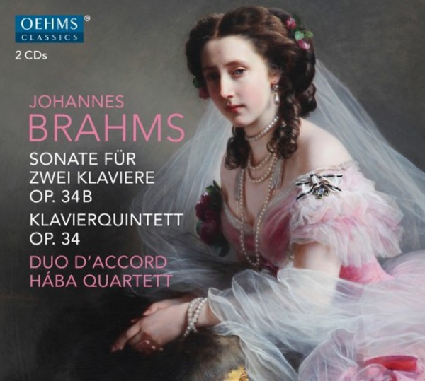 Brahms - Sonata for 2 Pianos, Piano Quintet in F minor | Oehms OC1868