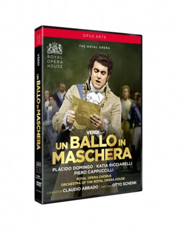 Verdi - Un ballo in maschera (DVD) | Opus Arte OA1236D