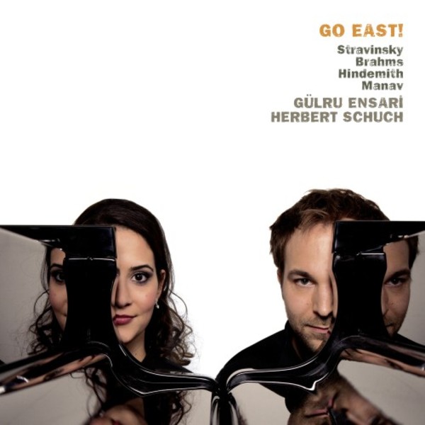 Go East!: Music for Piano 4 Hands by Brahms, Hindemith, Manav & Stravinsky | C-AVI AVI8553376