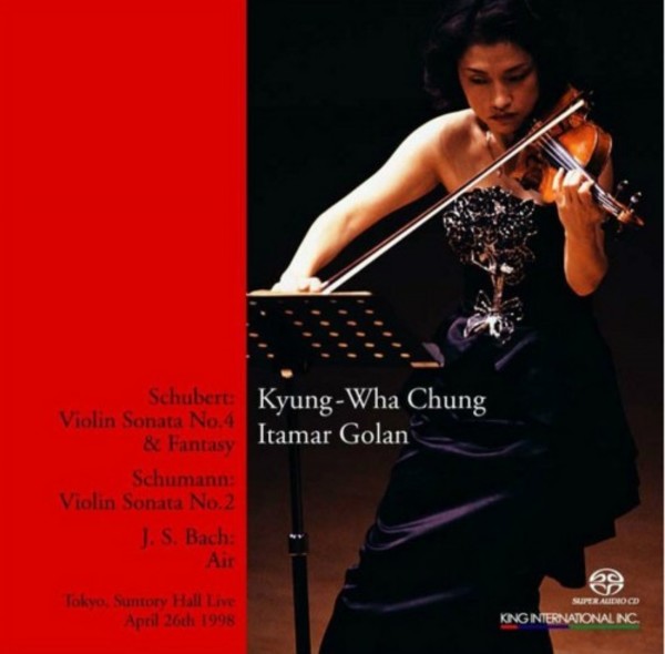 Kyung-Wha Chung plays Violin Sonatas by Schubert & Schumann | King Records KKCSA4009